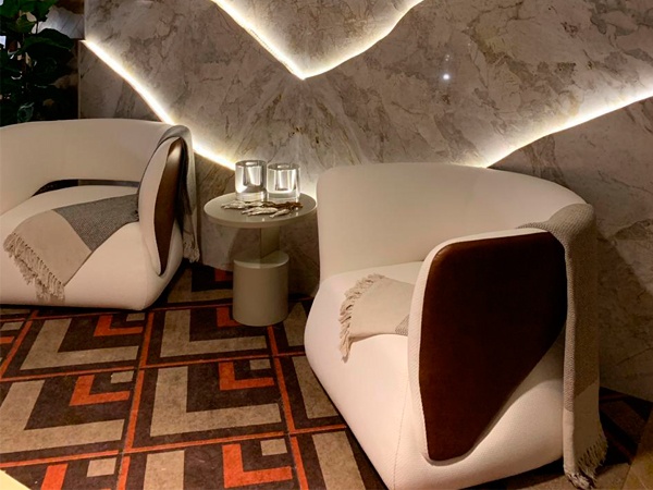 Mármol Fiorito Con Tira de Led